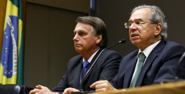 Jair Bolsonaro e Paulo Guedes - Foto: Clauber Cleber Caetano/PR