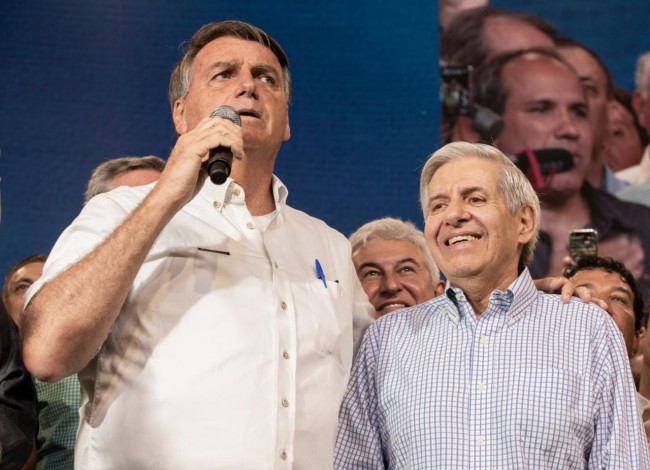 Jair Bolsonaro e General Augusto Nunes - Foto: Reprodução