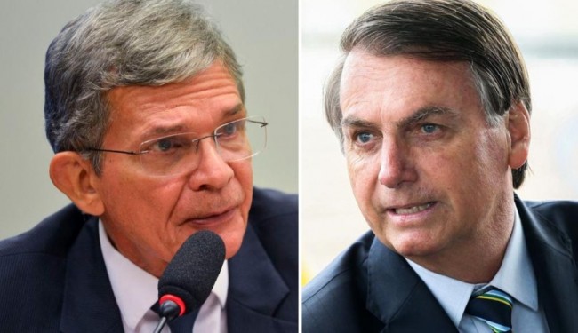 General Joaquim Silva e Luna e Jair Bolsonaro - Foto: Agência Brasil