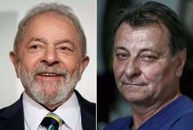 Lula e Battisti - Reprodução internet