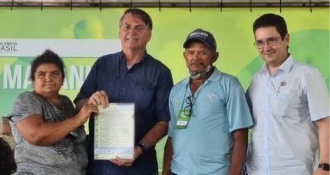 Foto: redes sociais do presidente Jair Bolsonaro