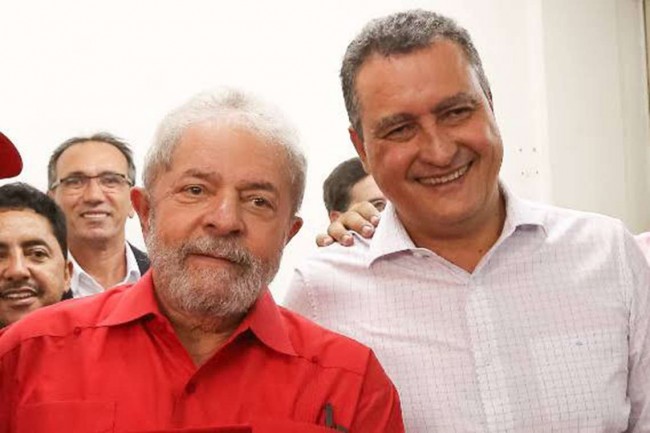 Lula e Rui Costa, governador da Bahia - Reprodução internet
