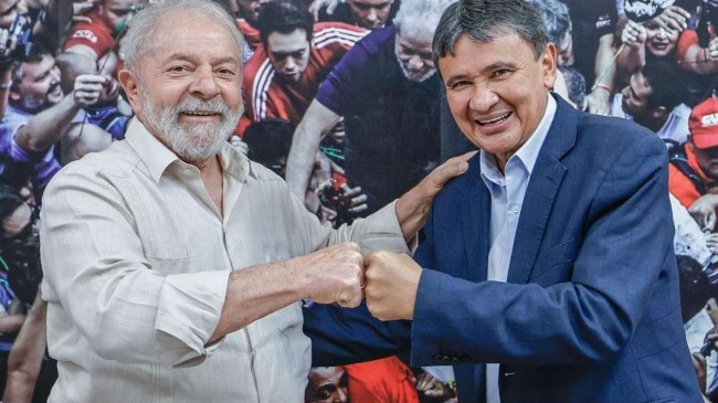Lula e Wellington Dias, governador do Piauí - Reprodução internet 