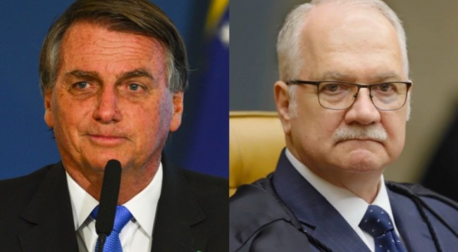 Jair Bolsonaro e Edson Fachin - Foto: Agência Brasil; STF