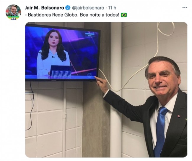 Reprodução Twitter - Jair Bolsonaro