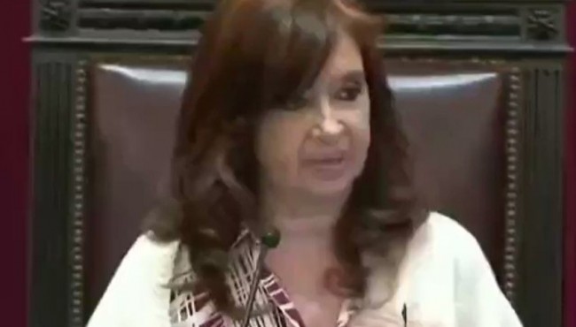 Cristina Kirchner - Foto: Reprodução