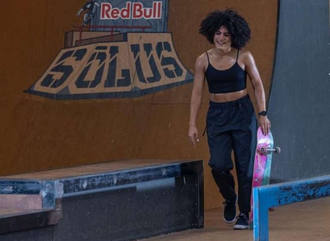 Atleta transgênero Ricci Tres, em evento de skate nos EUA | Foto: Reprodução/Instagram