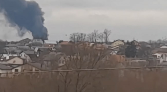 Bombardeio na Guerra entre Rússia e Ucrânia - Foto: Reprodução