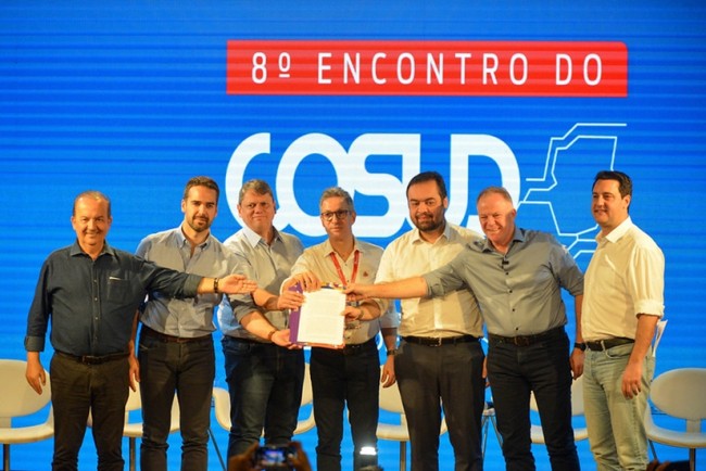 Jorginho Mello (SC), Eduardo Leite (RS), Tarcísio de Freitas (SP), Romeu Zema (MG), Cláudio Castro (RJ), Renato Casagrande (ES) e Ratinho Júnior (PR).