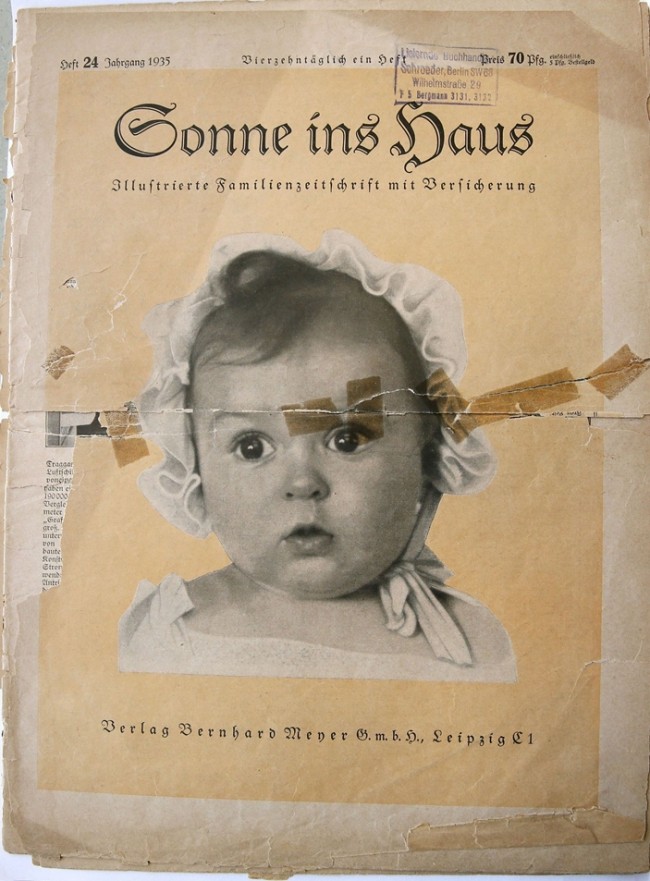 Doadas por Hessy, uma cópia da revista Sonne ins Haus está no Museu do Holocausto em Jerusalém e outra em Nova Iorque.