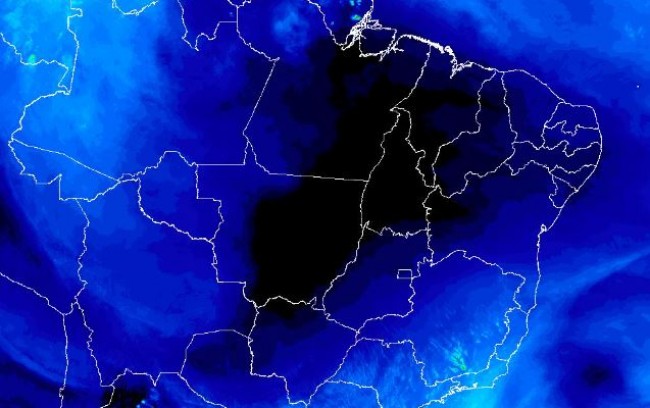 Reprodução / Satélite - Inmet