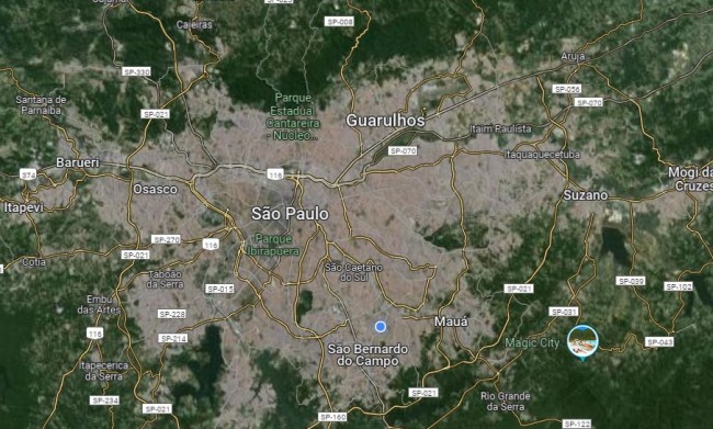 Reprodução / Google maps)