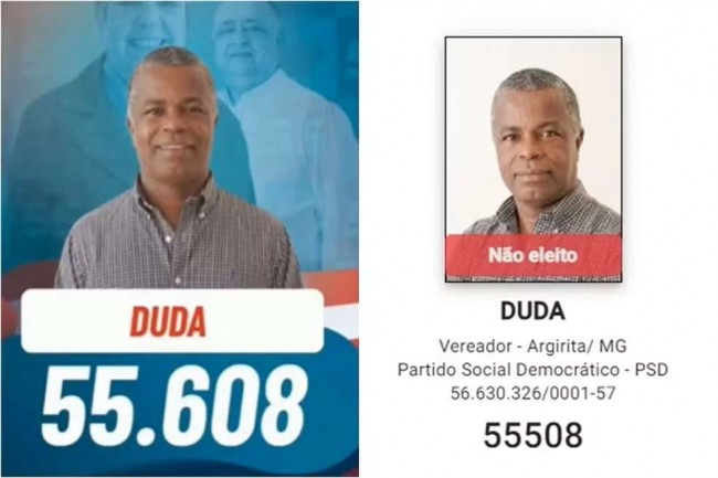 Foto: Reprodução/Arquivo Pessoal; Reprodução/Justiça Eleitoral