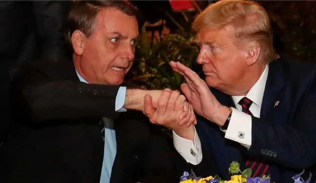 Matéria da imprensa americana demonstra a relevância do convite de Trump a Bolsonaro
