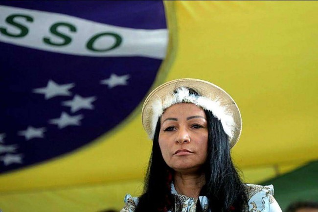 Deputada federal Sílvia Waiãpi - Reprodução internet