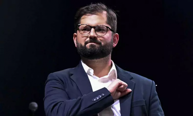 Gabriel Boric, presidente do Chile - Reprodução internet
