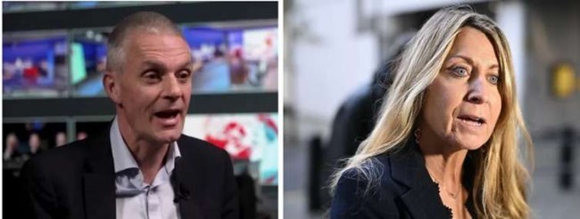 Tim Davie e Deborah Turness