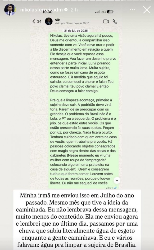 Deputado Nikolas Ferreira