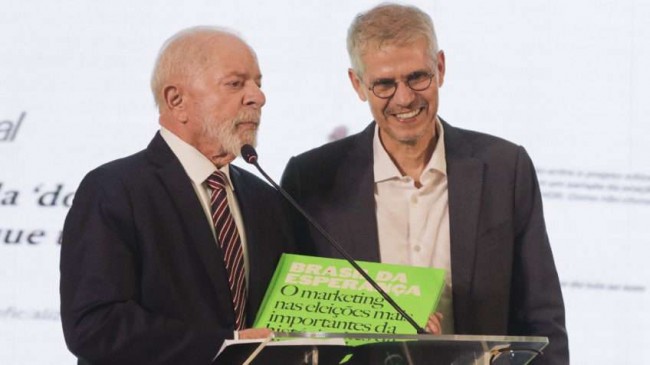 Lula e o marketeiro Sidônio Palmeira