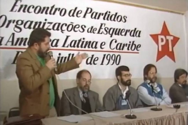 Lula em reunião do Foro de São Paulo